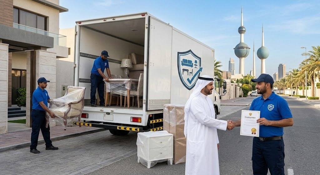 فريق عمل متخصص يقوم بمعاينة وتقييم وشراء الأثاث المستعمل بحالة جيدة ضمن خدمات شراء الاثاث المستعمل بالريان لضمان تقديم أفضل الأسعار للعملاء.